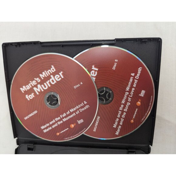 Marie's Mind for Murder Set One International Mystery 5 DVDs In German - Picture 5 of 6